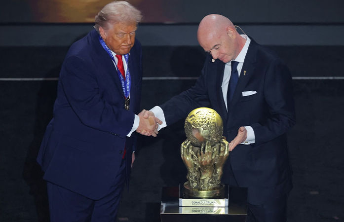 Donald Trump Receives FIFA Peace Prize