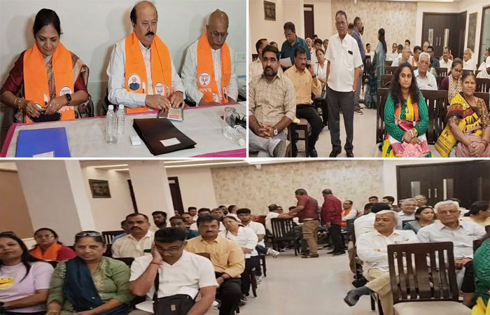 વડોદરામાં ભાજપ ટિકિટવાંછુઓનો બે દિવસનો મેળાવડો શરૂ : એક વોર્ડમાં 150 થી 200 ઉમેદવાર, દરેક માટે ટોકન પ્રથા 1 - image