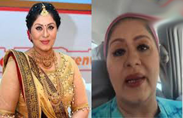 ખાડાઓને કારણે ટ્રાફિકમાં ફસાઈ જતાં સુધા ચન્દ્રનનો આક્રોશ 1 - image