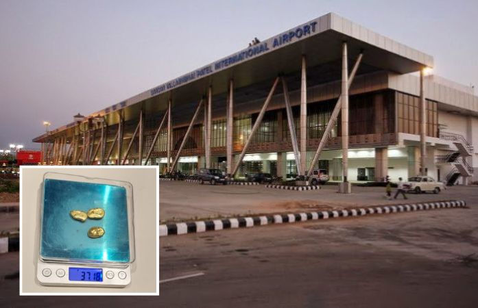 દુબઈથી પેટમાં સોનું છુપાવીને લાવેલો મુસાફર અમદાવાદ એરપોર્ટ પર ઝડપાયો, પેટમાંથી 3 સોનાની કેપ્સૂલ નીકળી 1 - image