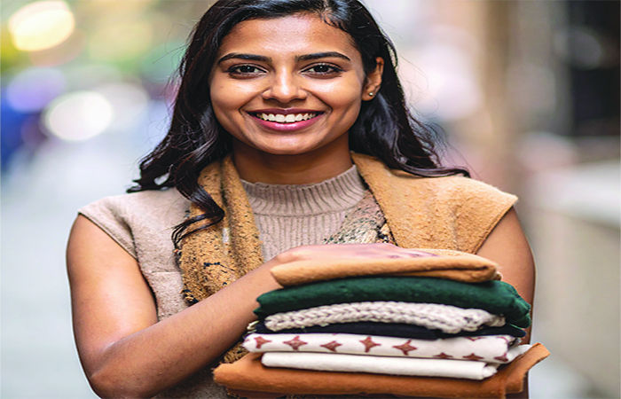 વુલન વસ્ત્રોની માવજત                                        .