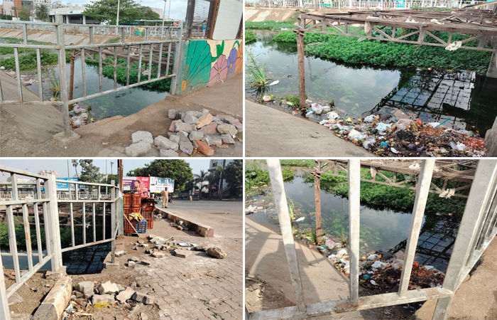 સુરતમાં માથાભારે દબાણ કરનારાઓ દબાણ કર્યા બાદ ગંદકી પણ ફેલાવતા હોવાની વ્યાપક ફરિયાદ 1 - image