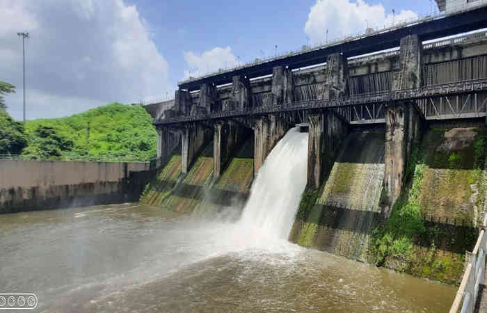 કોડીનારનો શિંગોડા ડેમ ઓવરફલો થતાં 15 ગામડાંઓને કરાયા એલર્ટ 1 - image