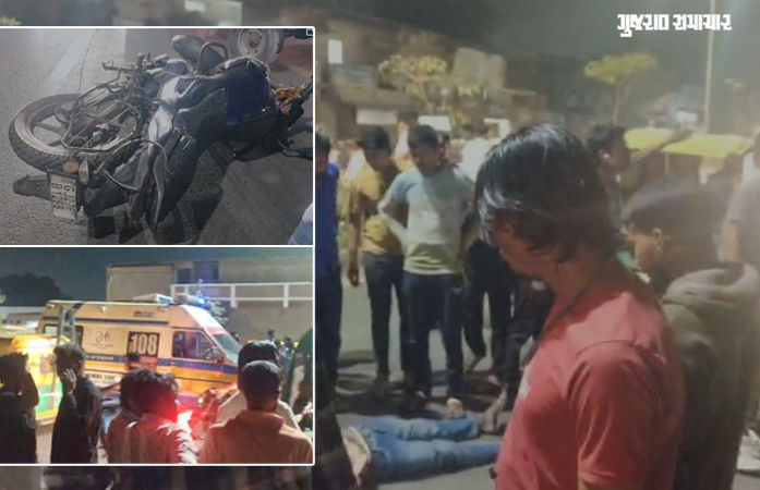 અમદાવાદ: વેલેન્ટાઇન ડે પર 24 વર્ષીય યુવક કરૂણ મોત, બ્રેક મારતા પડી ગયો પાછળથી ટ્રક માથા પર ચઢી ગઈ 1 - image